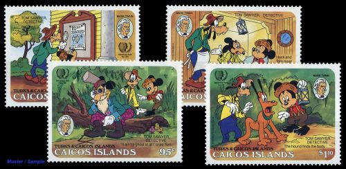 1985, Caicos Inseln, 80-83, **