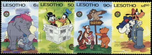 1985, Lesotho, 546-49, **
