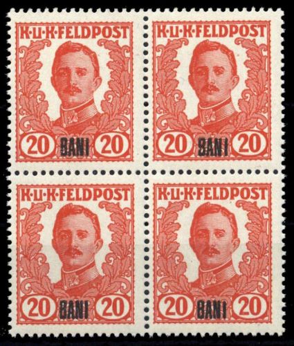 1918, Österreich Feldpost Rumänien, VI (4), **
