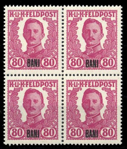1918, Österreich Feldpost Rumänien, XII (4), **