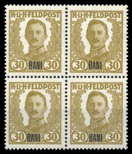 1918, Österreich Feldpost Rumänien, VIII (4), **