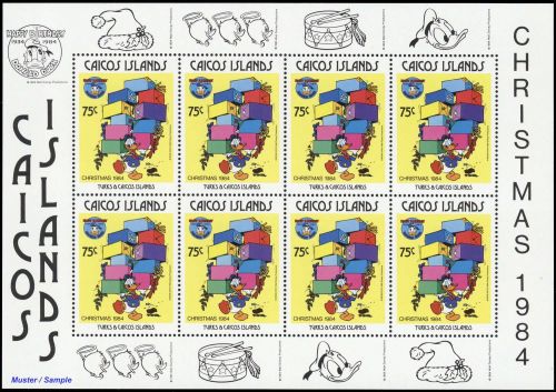 1984, Turks und Caicos Inseln, 715 KB, **