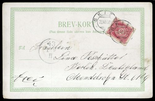1900, Norwegen, 56 a, Brief
