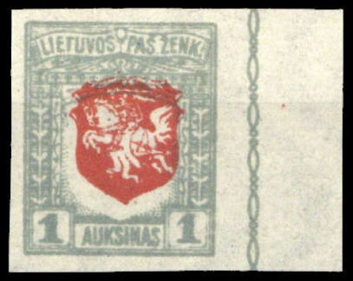 1919, Litauen, 58 U Var., **