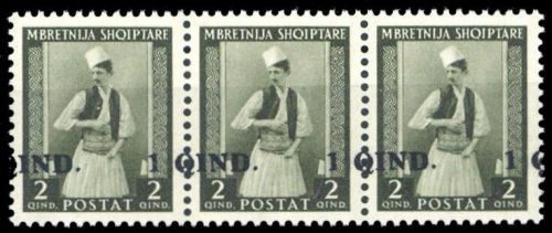 1942, Albanien, 329 Var., **