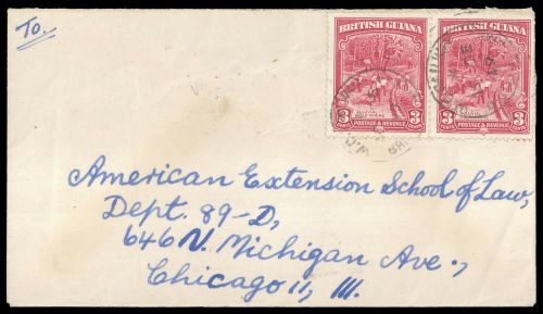 1949, Guyana, 158 D (2), Brief