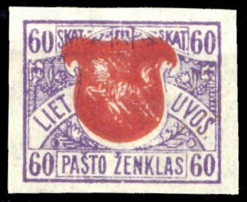 1919, Litauen, 56 U DD, **
