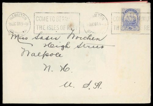 1926, Bermuda, 75 I, Brief