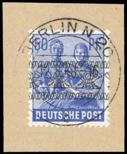 1948, Berlin Vorläufer, VO 48 I, Briefst.