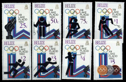 1979, Belize, 443-50 A, **