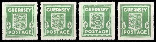 1941, Deutsche Besetzung II. WK Guernsey, 1 (4), **