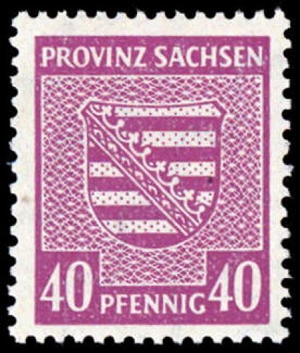 1945, SBZ Provinz Sachsen, 84 Xa, **