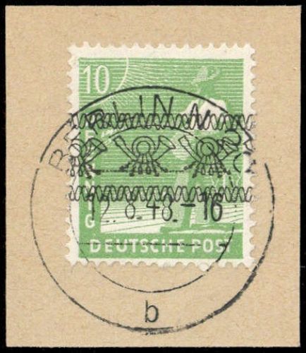 1948, Berlin Vorläufer, VO 39 I, Briefst.