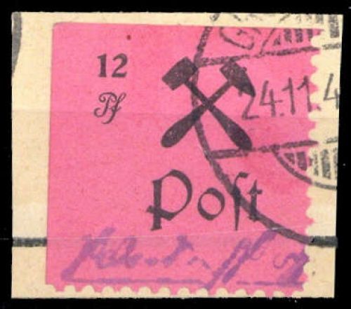 1945, Deutsche Lokalausgabe Grossräschen, 19 A III, Briefst.