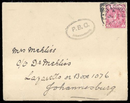 1893, Kap der Guten Hoffnung, 41, Brief