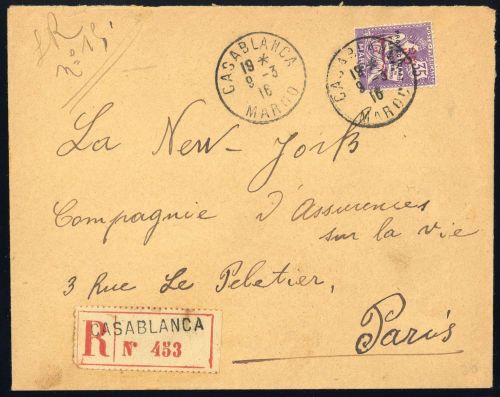 1914, Marokko, 11, Brief