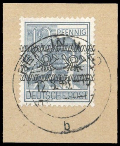 1948, Berlin Vorläufer, VO 40 I, Briefst.