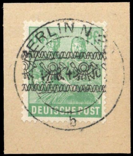 1948, Berlin Vorläufer, VO 51 I, Briefst.