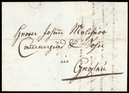 1828, Schweiz, Brief