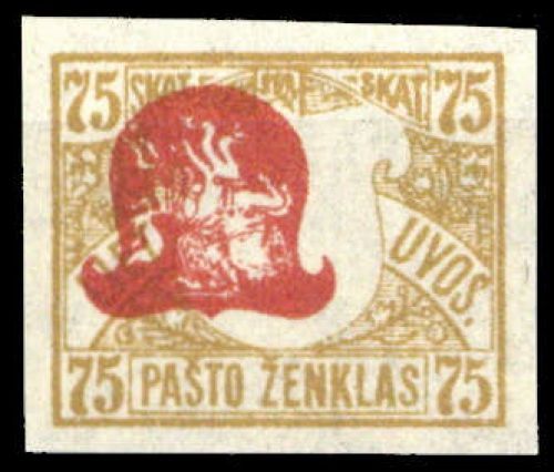1919, Litauen, 57 U K, **