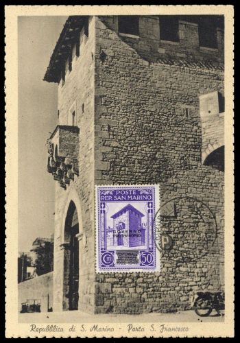 1943, San Marino, 297, Brief