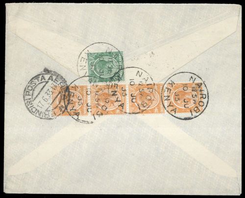 1922, Ostafrikanische Gemeinschaft, 6 (4), 22, Brief
