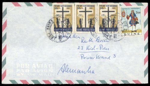1953, Portugiesisch Guinea, 325, 278, Brief