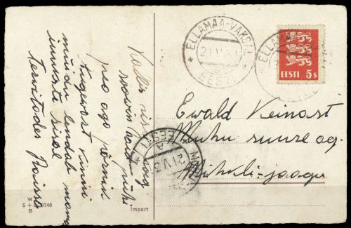 1928, Estland, 77, Brief
