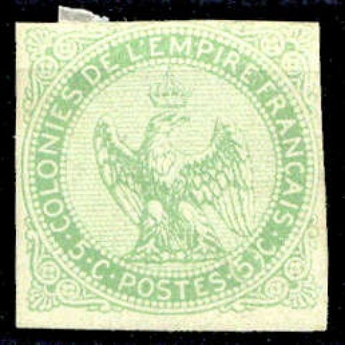 1859, Französische Kolonien Allgemeine Ausgabe, 2, *