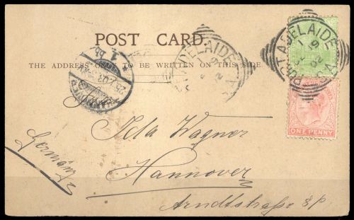 1899, Südaustralien, 79-80, Brief