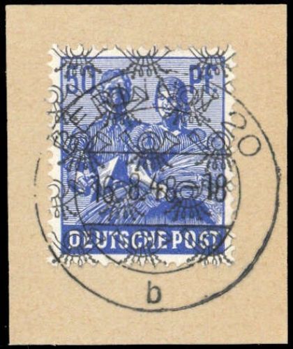 1948, Berlin Vorläufer, VO 48 II, Briefst.