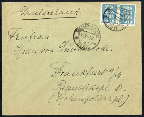 1928, Estland, 79 a (2), Brief