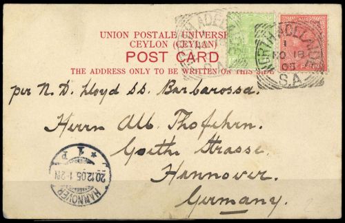 1899, Südaustralien, 79-80, Brief