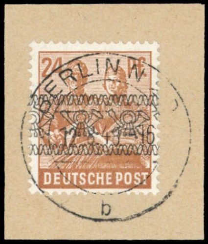 1948, Berlin Vorläufer, VO 44 I, Briefst.