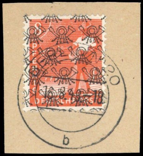 1948, Berlin Vorläufer, VO 38 II, Briefst.