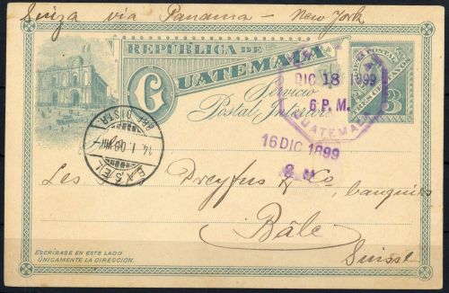 1890, Guatemala, P 3, Brief