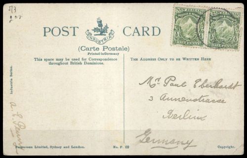 1902, Neuseeland, 99 (2), Brief