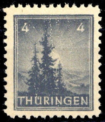 1945, SBZ Thüringen, 93 PF I, **