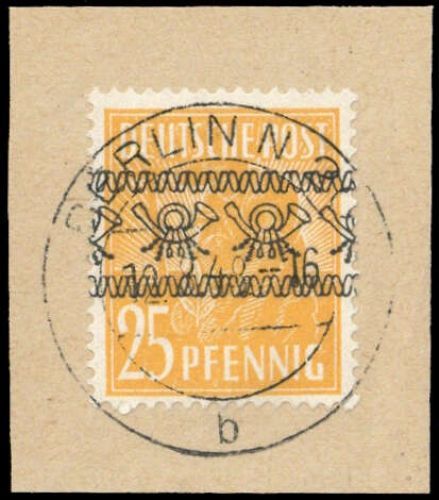 1948, Berlin Vorläufer, VO 45 I, Briefst.