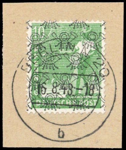 1948, Berlin Vorläufer, VO 39 II, Briefst.