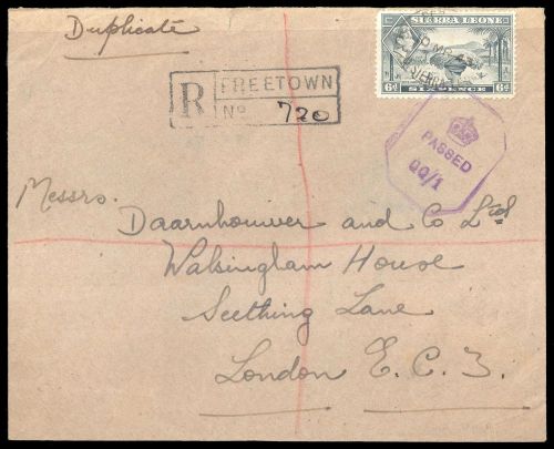 1938, Sierra Leone, 160, Brief