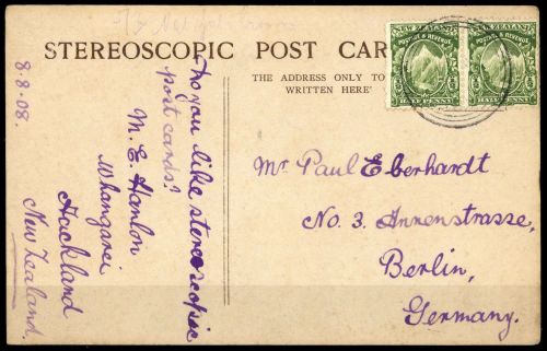 1902, Neuseeland, 99 (2), Brief