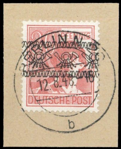 1948, Berlin Vorläufer, VO 46 I, Briefst.