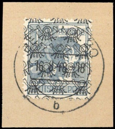 1948, Berlin Vorläufer, VO 40 II, Briefst.