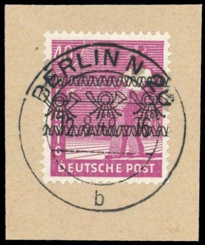 1948, Berlin Vorläufer, VO 47 I, Briefst.