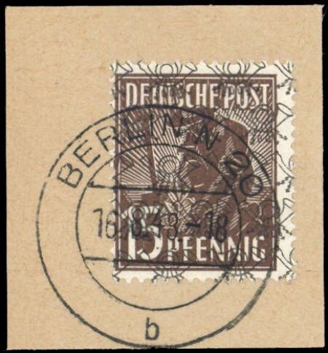 1948, Berlin Vorläufer, VO 41 II, Briefst.