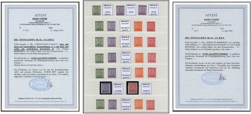 SBZ Westsachsen, 116-23 u.a., **