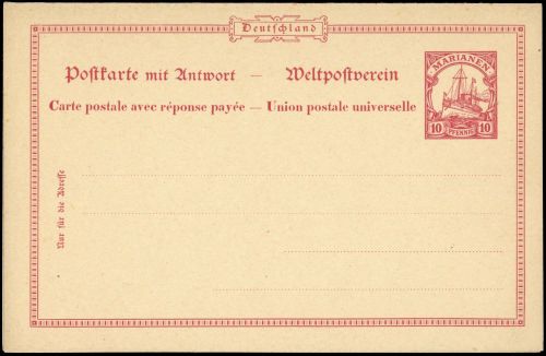 1900, Marianen, P 10 Probe, (*)