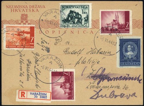 1944, Kroatien, 52u u.a.