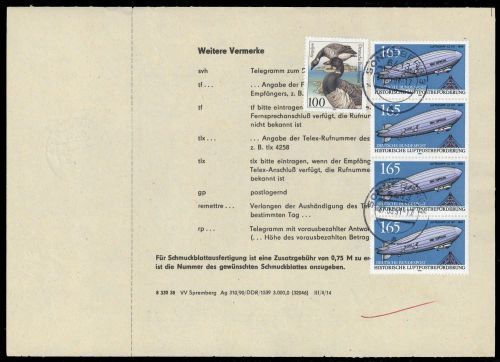 1991, Bundesrepublik Deutschland, Brief